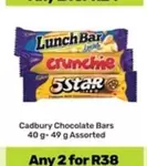 Cadbury - Chocolate Bars