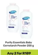 Purity - Baby Cornstarch Powder