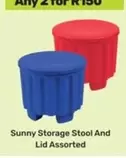 Sunny - Storage Stool And Lid