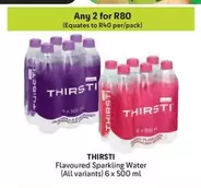 Thirsti - Flavoured Sparkling Water