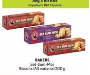 Bakers - Eet-Sum-Mor Biscuits (All variants)