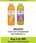 Brookes - Low-Cal Concentrate