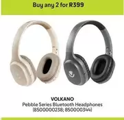 Volkano - Pebble Series Bluetooth Headphones