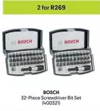 Bosch - Piece Screwdriver Bit Set (4000321)