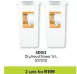 Addis - Dry Food Storer 18 L (217212)