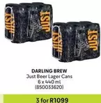Darling - Just Beer Lager Cans