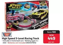 Cars - High Speed 3-Level Racing Track