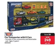 Cars - Car Transporter with 6