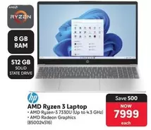 HP - Ryzen 3 Laptop
