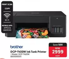 Brother - DCP-T430W Ink Tank Printer