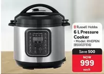 Russell Hobbs - Pressure Cooker