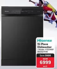 Hisense - 15-Place Dishwasher