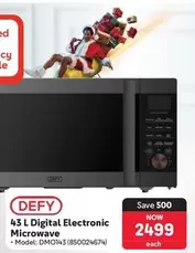 Defy - 43 L Digital Electronic Microwave