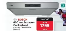 Bosch - 600 mm Extractor Cookerhood