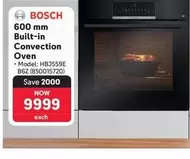 Bosch - 600 mm Built-in Convection Oven
