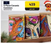 3-Piece Ceramic Canisters (850005732)