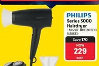 Philips - Series 3000 Hairdryer