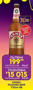 Hansa - PILSENER BEER