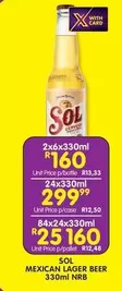 Sol - MEXICAN LAGER BEER