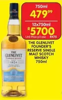 The Glenlivet - FOUNDER'S RESERVE SINGLE MALT SCOTCH WHISKY