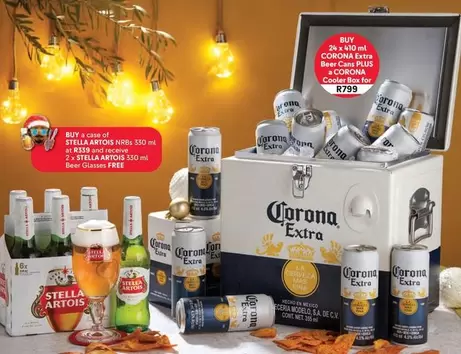 Corona - Beer Can PLUS CORONA Cooler Box