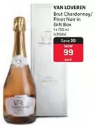 Van Loveren - Brut Chardonnay/ Pinot Noir in Gift Box