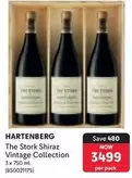 Hartenberg - The Stork Shiraz Vintage Collection