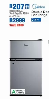 Total - Double Doo Bar Fridge