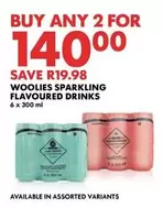 SPARKLING FLAVOURED DRINKS