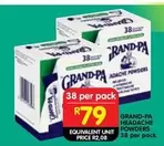 Grand-Pa - HEADACHE POWDERS