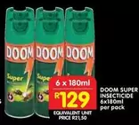 Doom - SUPER INSECTICIDE