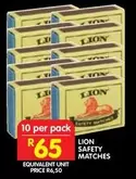 Lion - Safety Matches