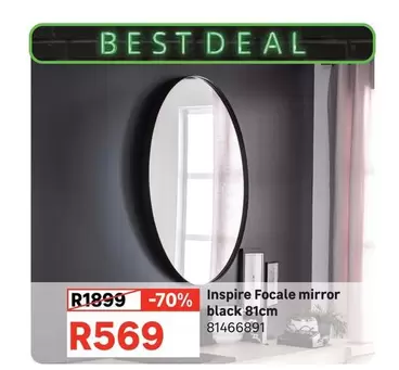 Inspire Focale Mirror Black