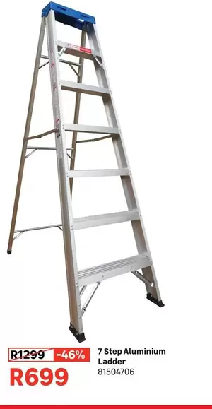 7 Step Aluminium Ladder