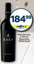 Raka - Quinary or Shiraz Biography
