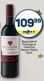 Beyerskloof - Pinotage or Cabernet Merlot