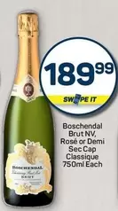 Boschendal - Brut NV, Rosé or Demi Sec Cap Classique