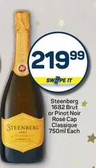 Steenberg - 1682 Brut or Pinot Noir Rosé Cap Classique