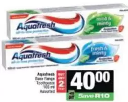 Aquafresh - Toothpaste