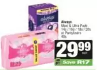 Always - Maxi & Ultra Pads