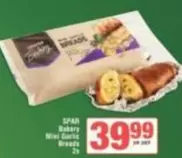 Spar - Bakery Mini Garlic Breads