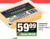 Lancewood - Cheddar or Gouda Cheese