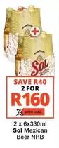 Sol -  Mexican Beer NRB