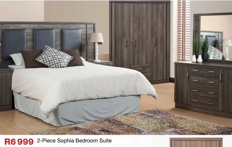 2-Piece Sophia Bedroom Suite