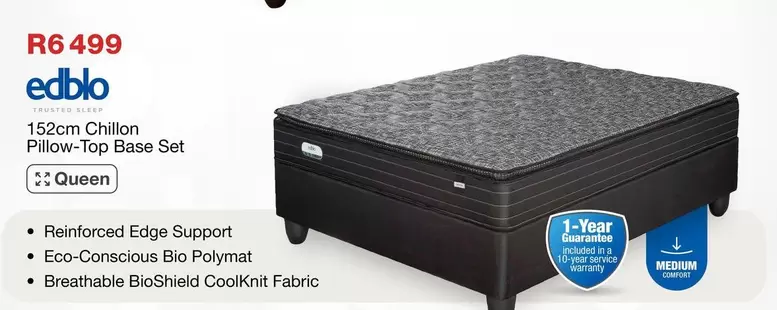 Edblo - Chillon Pillow-Top Base Set