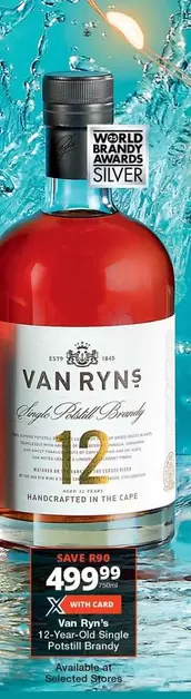 12-Year Old Single Potstill Brandy