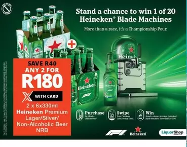 Heineken - Premium Lager/Silver/Non-Alcoholic Beer