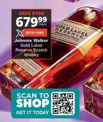 Johnnie Walker - Gold Label Reserve Scotch Whisky