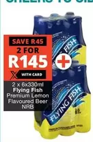 Flying Fish - Premium Lemon Flavoured Beer NRB