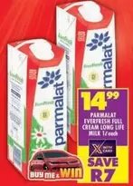 Parmalat - EVERFRESH FULL CREAM LONG LIFE MILK